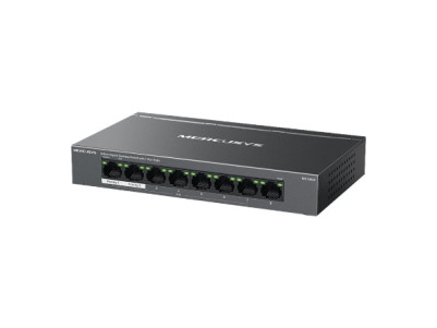 Mercusys 8-Port Gigabit Desktop Switch with 7-Port PoE+ | Mercusys