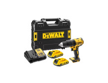 18V XR Brushless Hammer Drill Driver - 2 X 2Ah Batteries | DCD778D2T-QW | 340 W