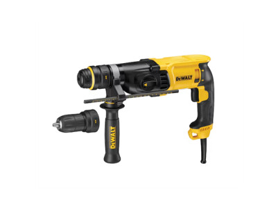 DEWALT 26mm SDS-Plus Hammer Drill with QCC | D25134K-QS | 800 W