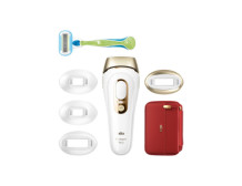 Braun Silk-expert Pro 5 IPL Epilator | PL5382 | Bulb lifetime (flashes) 400.000 | Number of power levels 3 | White/Gold