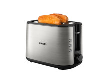 Philips | Toaster | HD2650/90 Viva Collection | Power 950 W | Number of slots 2 | Housing material Metal | Stainless Steel