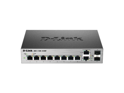 D-Link | Metro Ethernet Switch | DGS-1100-10/ME | Managed L2 | Desktop | Gigabit Ethernet (copper) ports quantity 8 | Combo port