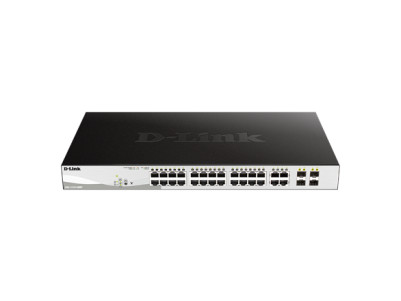 D-Link | Switch | DGS-1210-28MP | Web Management | Rack mountable | Gigabit Ethernet (copper) ports quantity 24 | SFP ports quan