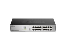 D-Link | 16-Port Gigabit Unmanaged Desktop Switch | DGS-1016D | Unmanaged | Desktop