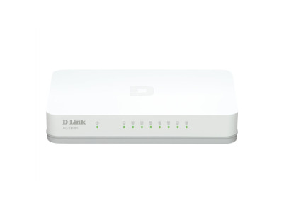 D-Link | Switch | GO-SW-8G/E | Unmanaged | Desktop | Gigabit Ethernet (copper) ports quantity 8