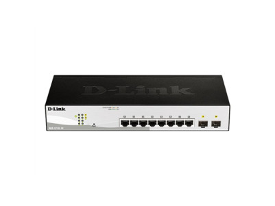 D-Link | 10-Port Gigabit Smart Managed Switch | DGS-1210-10 | Managed L2+ | Rackmountable