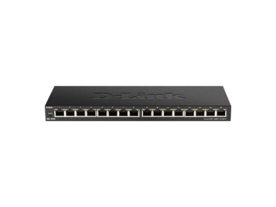 D-Link | 16-Port Gigabit Desktop Switch | DGS-1016S | Unmanaged | Desktop