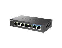 D-Link | 7-Port Multi-Gigabit Unmanaged Switch | DMS-107/E | Unmanaged | Desktop | Power supply type External