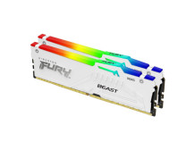 Kingston KF560C30BWEAK2-32 32GB 6000MT/s DDR5 CL30 DIMM (Kit of 2) FURY Beast White RGB EXPO | Kingston