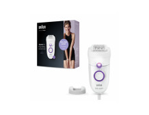 Braun | Epilator | SE5505P Silk-epil | Operating time (max) min | Bulb lifetime (flashes) | Number of power levels | White