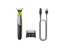 Philips | Face Shaver/Trimmer | QP2734/20 OneBlade 360 | Operating time (max) 60 min | Wet & Dry | Lithium Ion | Black/Green