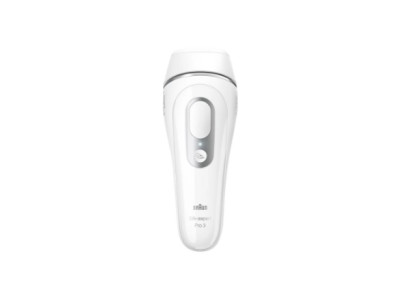 Braun | Epilator | PL3133 Silk-expert Pro 3 IPL | Bulb lifetime (flashes) 300.000 | Number of power levels 3 | Silver/White