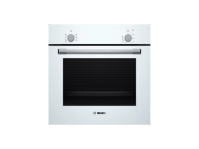 Bosch Oven | HBF010BV1S | 66 L | Electric | Manual | Control knob | Height 59.5 cm | Width 59.4 cm | White