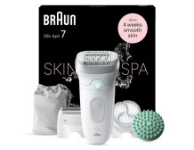 Braun | Epilator | Silk- pil SE7-081 | Operating time (max) 40 min | Number of power levels 1 | Wet & Dry | White