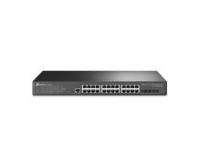 TP-LINK | 24-Port 10/100/1000Mbps Desktop Network Switch | SG3428X | Managed L2+ | Rackmountable | SFP+ ports quantity 4 | Power