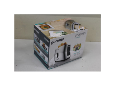 SALE OUT. Gorenje T1000E Toaster, Power 1000 W, Stainless Steel | Gorenje | Toaster | T1000E | Power 1000 W | Number of slots 2 