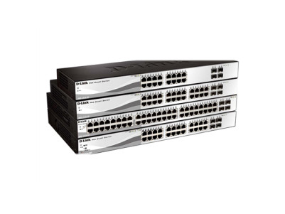 D-Link | 28-Port Gigabit Smart Managed PoE Switch | DGS-1210-28P | Managed L2+ | Desktop | Power supply type External