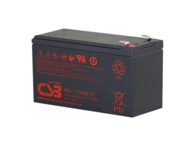 CSB Battery Battery 12V 9Ah 34W Pb F2 | HRL1234W