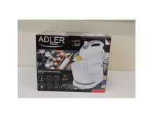 SALE OUT. | Adler | Mixer | AD 4202 | Mixer with bowl | 300 W | Number of speeds 5 | Turbo mode | White | DAMAGED PACKAGING