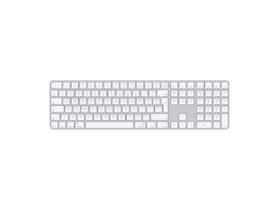 Apple Magic Keyboard with Touch ID and Numeric Keypad | Keyboard | Wireless | English | White