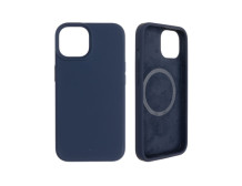 Fixed | MagFlow with MagSafe support | Back cover | Apple | iPhone 14 | Liquid silicon | Blue